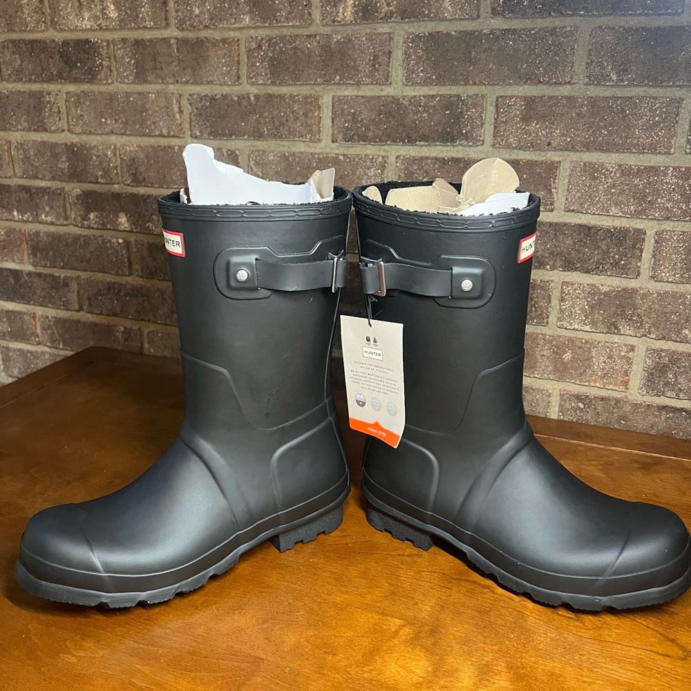 Brand New Hunter Classic Black Waterproof Boots - Picture 4 of 6
